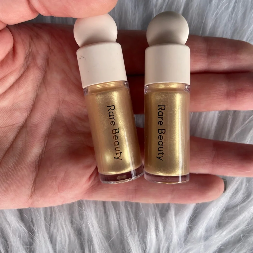 Brand New Rare Beauty Gold Liquid Highlighter in Outshine x 2 (unopened, unused)